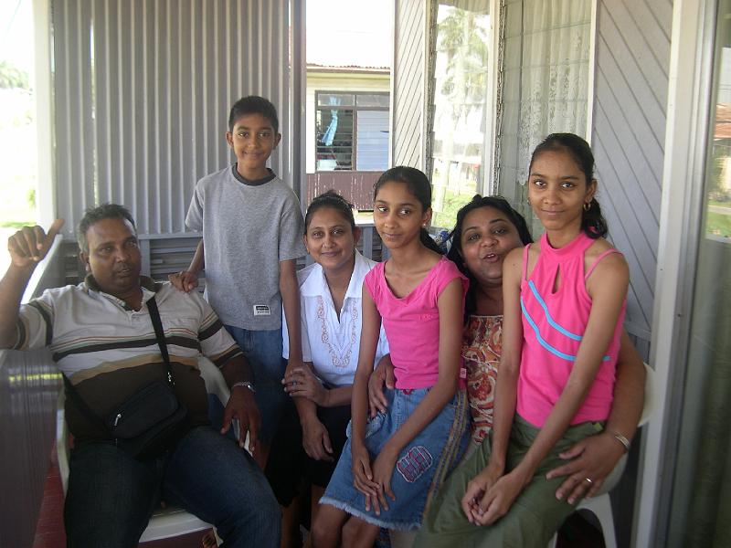 Vinod 002 - on the porch with family
